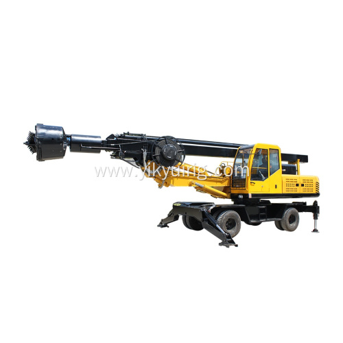 YKR-T360 Wheel mounted Rotary Drilling Excavator